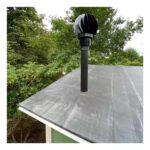 Biolan Windventilator Dachaufbau im Einsatz