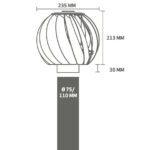 Skizze Biolan Rooftop Windventilator