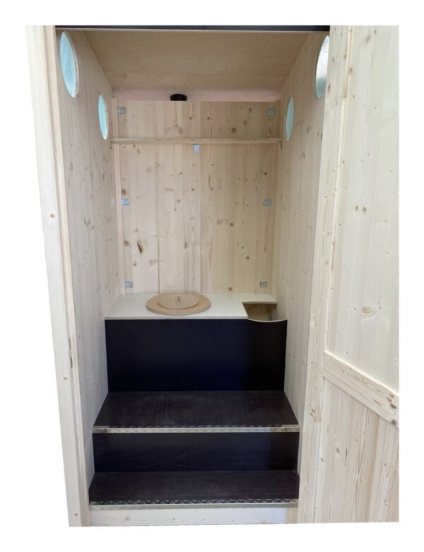 Komposttoilette Werratal L von innen
