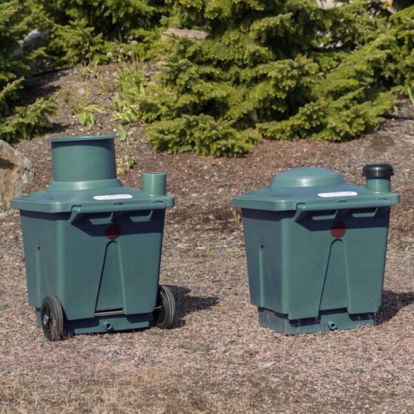 Grüntoi Garten mit Wechselbehälter