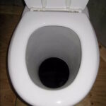 Clivus Multrum Toilettenstuhl Draufsicht offen