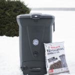 Biolan Thermo-Komposter 220eco grün Betrieb - im Winter möglich