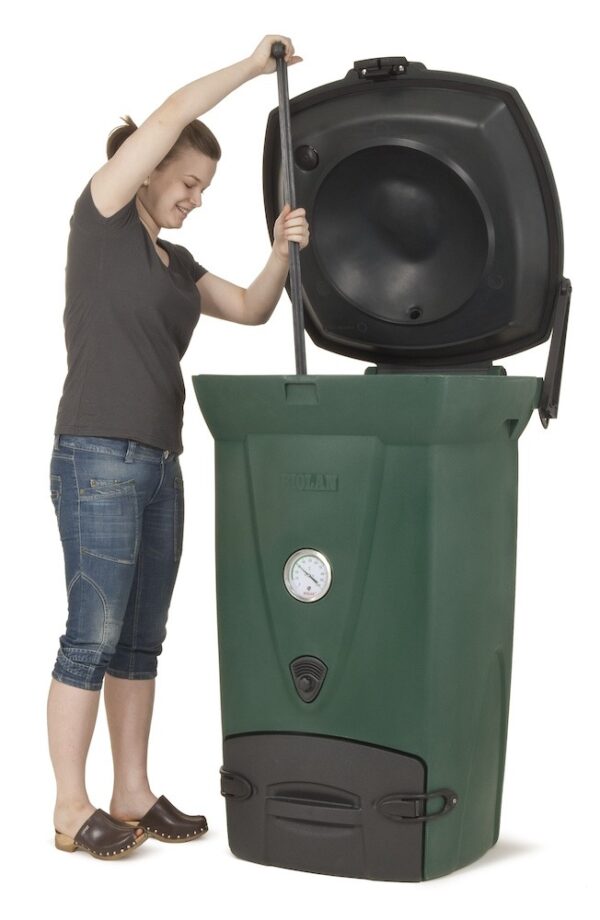 Biolan Thermo-Komposter 220eco grün Betrieb - Vermischen