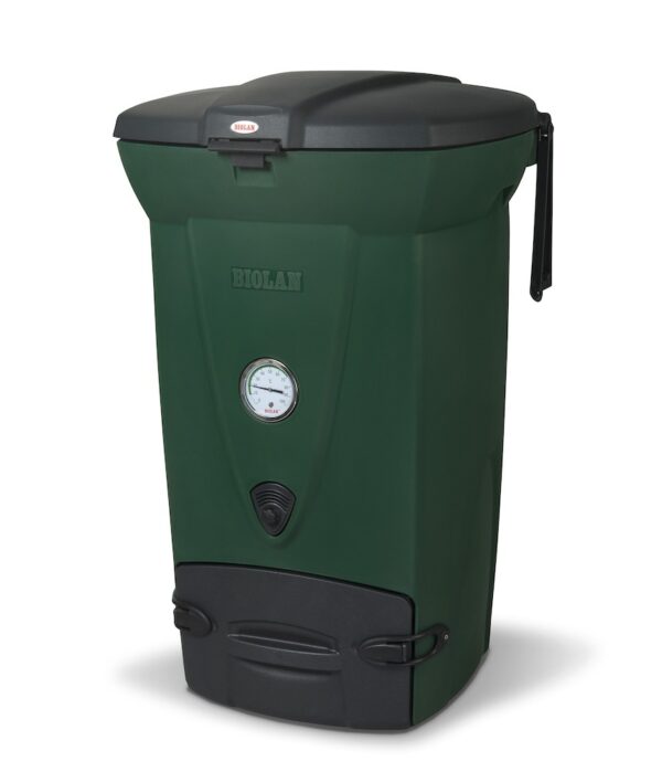 Biolan Thermo-Komposter 220eco grün seitlich