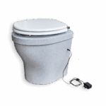 ecosave Miny Ansicht von der Seite mit Netzteil