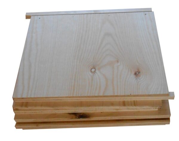 Trenntoilette Bausatz IM-Kubus Gehäuse Einzelteile