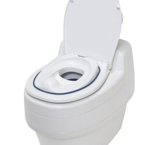 Separett Spezial-Kindersitz mit Urin-Separationsschale auf einer Trenntoilette