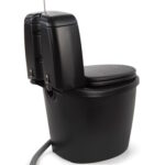 Trenntoilette Biolan Simplett plus Rückseite seitlich