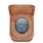 Trenntoilette Emmy Draufsicht auf Brille