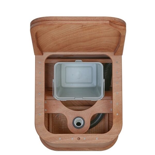 Trenntoilette Emmy Draufsicht Innenleben