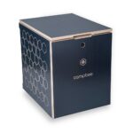 Trenntoilette campbee Hive One anthrazit front geschlossen