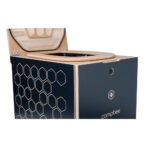 Trenntoilette campbee Hive One anthrazit Sitz