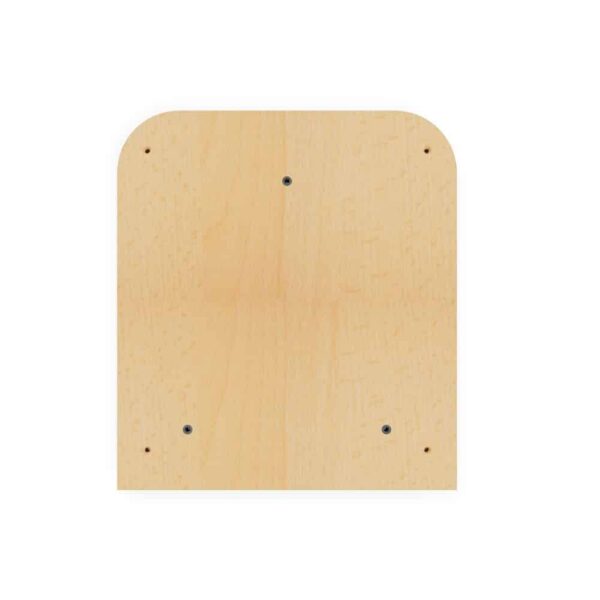 Bodenbefestigung für Van Toilette Draufsicht