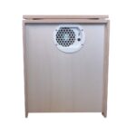 Trenntoilette campbee Hive One Rückseite mit Lüfter