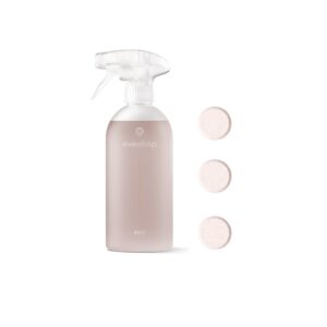 everdrop Badreiniger Tabs & Sprühflasche freigestellt