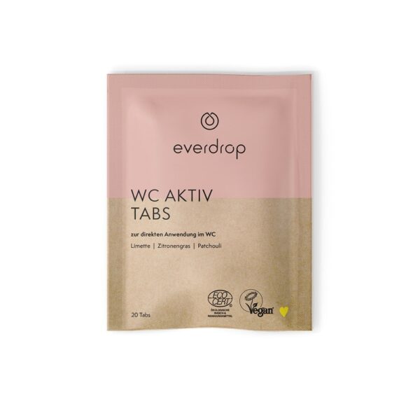 everdrop WC Aktiv Tabs verpackt