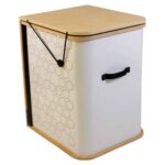 Trenntoilette campbee hive two comfort weiß Rückseite geschlossen