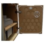 Deckelhalterung für Kanister - lid holder auf Frontklappe montiert