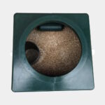 Grüntoi Geotrapp-Filter Draufsicht - Innenansicht