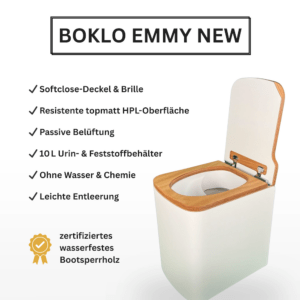 Boklo Emmy new weiß offen top features