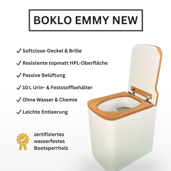 Boklo Emmy new weiß offen top features