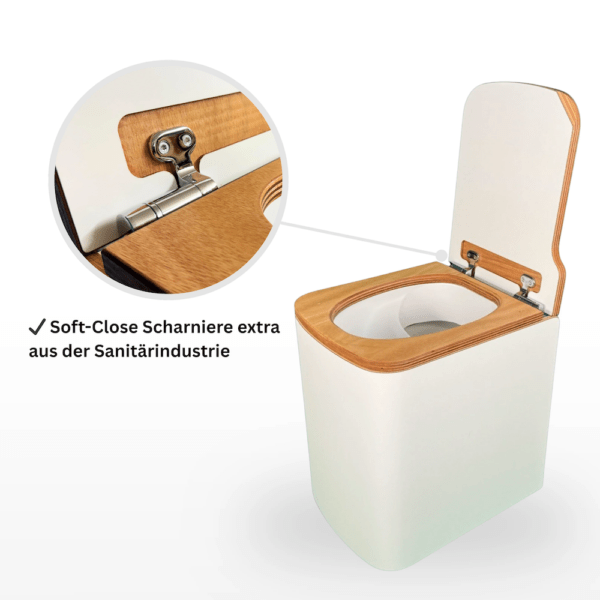 Boklo Emmy new weiß offen soft close detail